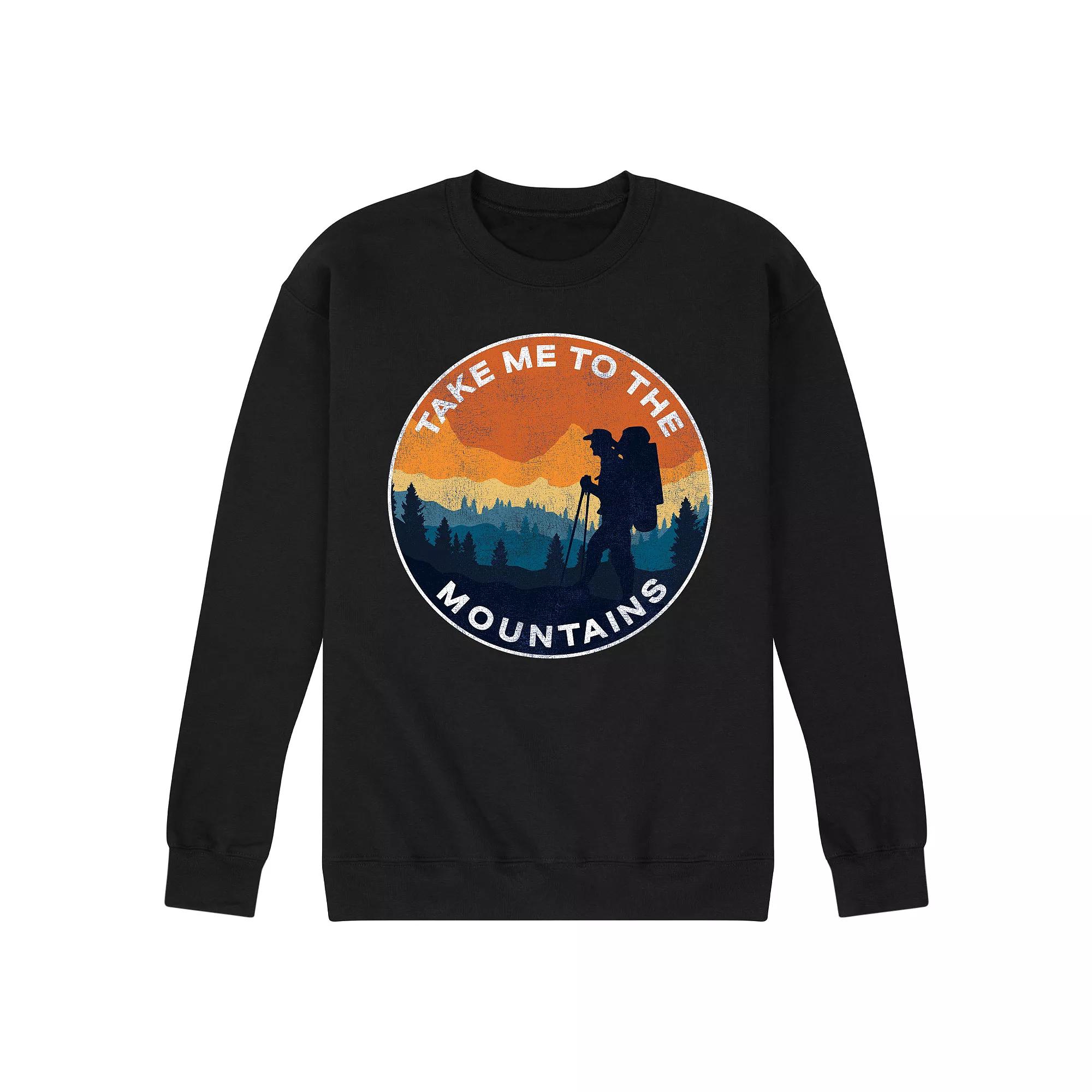Men's Take Me To The Mountains Sweatshirt,  Product Image