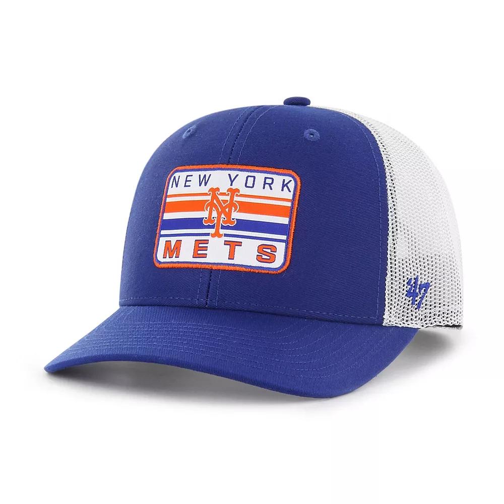 Men's '47 Royal New York Mets Drifter Trucker Adjustable Hat, Blue Product Image