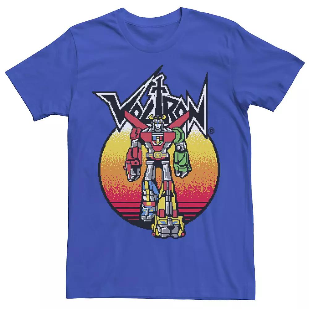Men's Voltron: Defender of the Universe Retro Gradient Portrait Graphic Tee,  Product Image