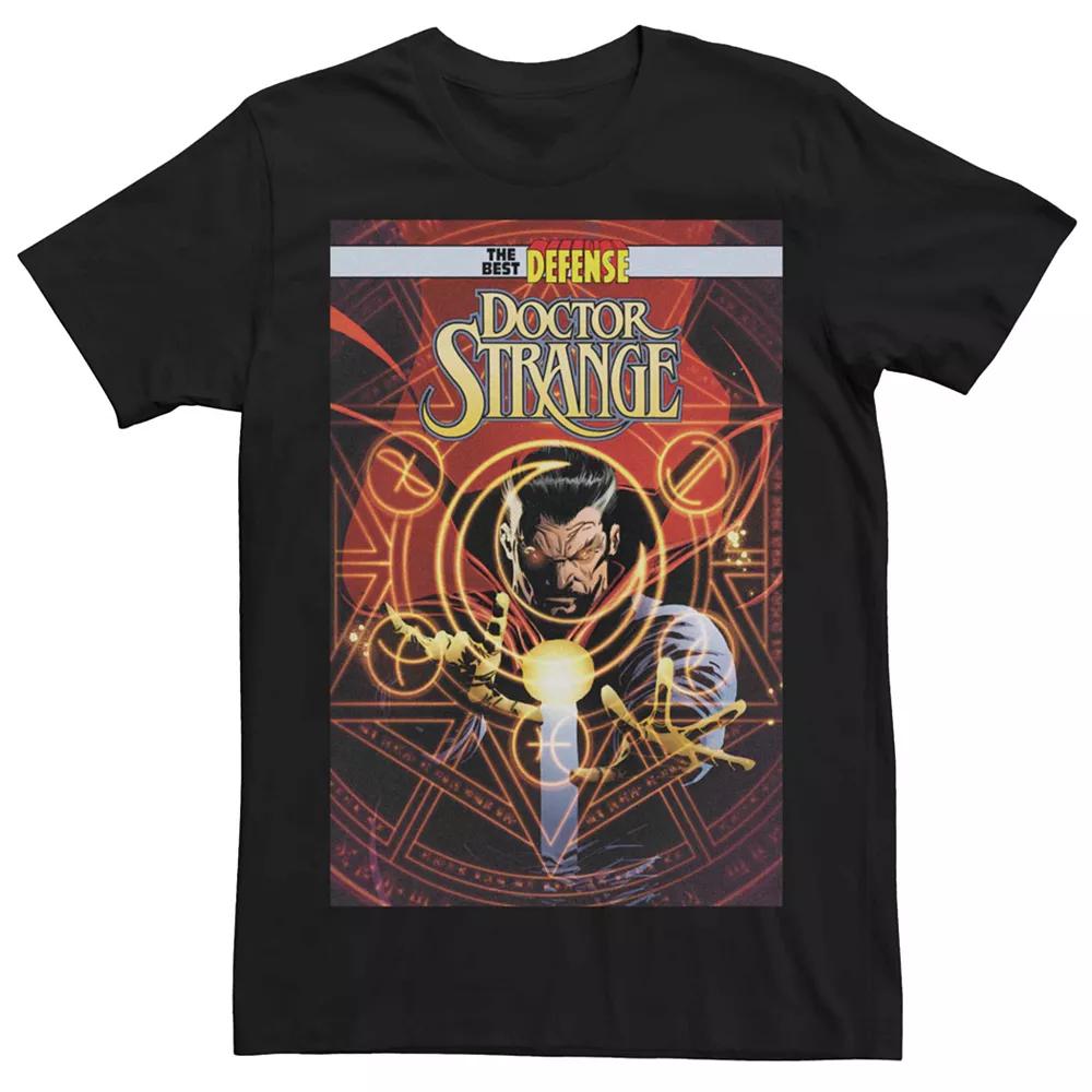Men's Marvel The Best Defense Doctor Strange Comic Cover Tee,  Product Image