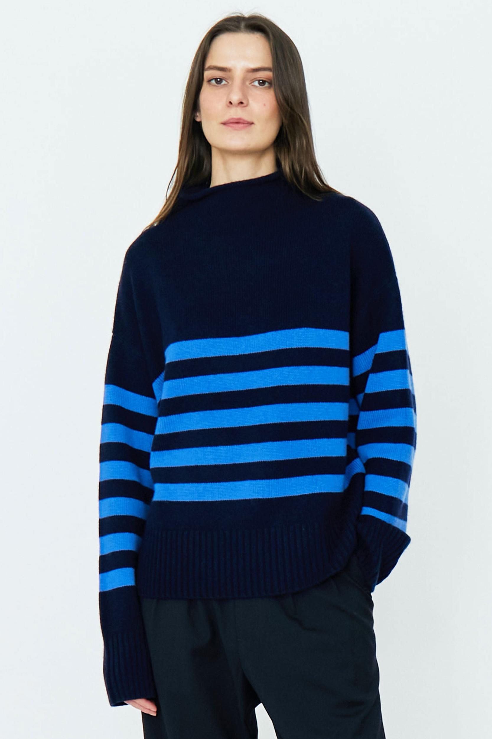 The Lucca - Navy/Royal Blue Product Image