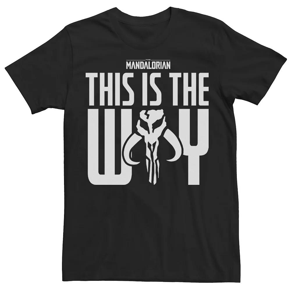 Men's Star Wars The Mandalorian This Is The Way Mythosaur Block Tee,  Product Image