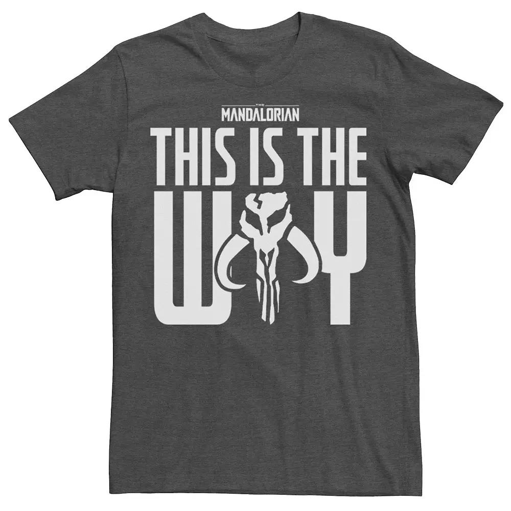 Men's Star Wars The Mandalorian This Is The Way Mythosaur Block Tee,  Product Image