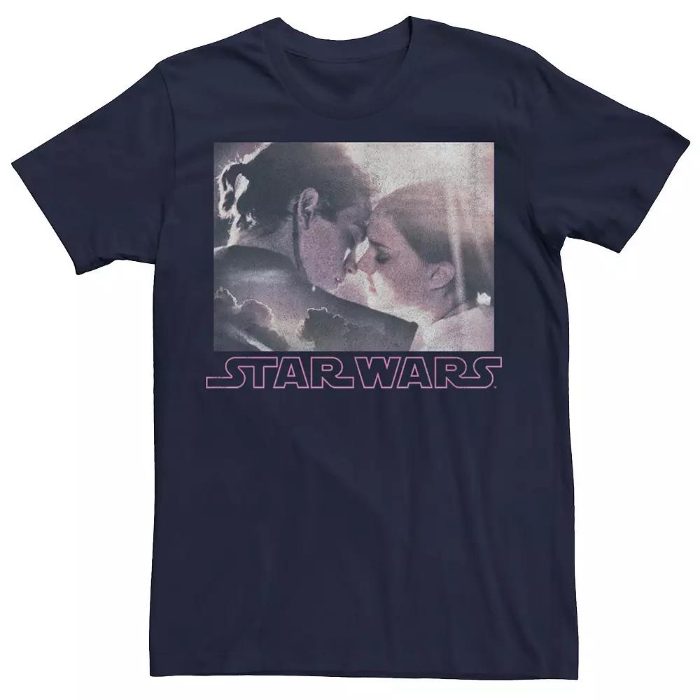 Men's Star Wars Padme & Anakin Kiss Portrait Tee,  Product Image