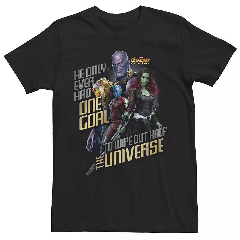 Men's Marvel "Avengers: Infinity War" Half The Universe Tee,  Product Image
