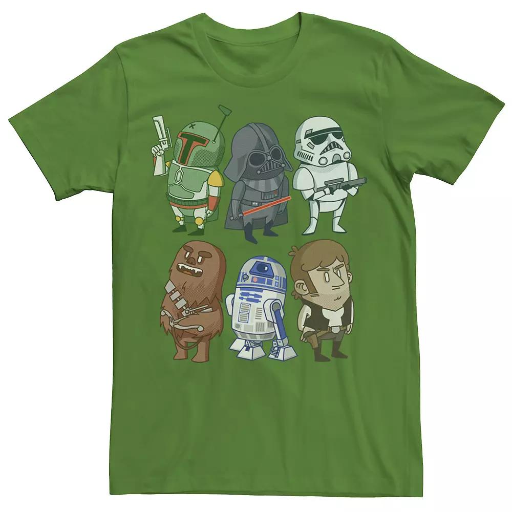 Men's Star Wars Character Doodles Graphic Tee,  Product Image