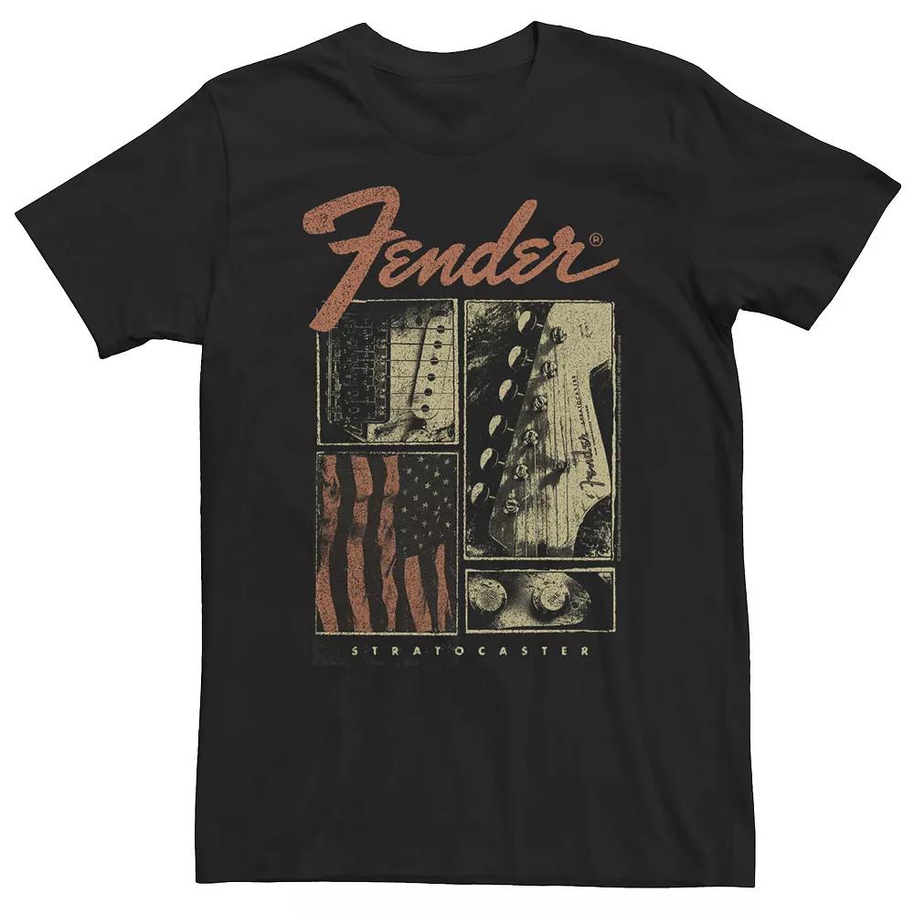 Big & Tall Fender Americana Portrait Panels Tee, Men's,  Product Image