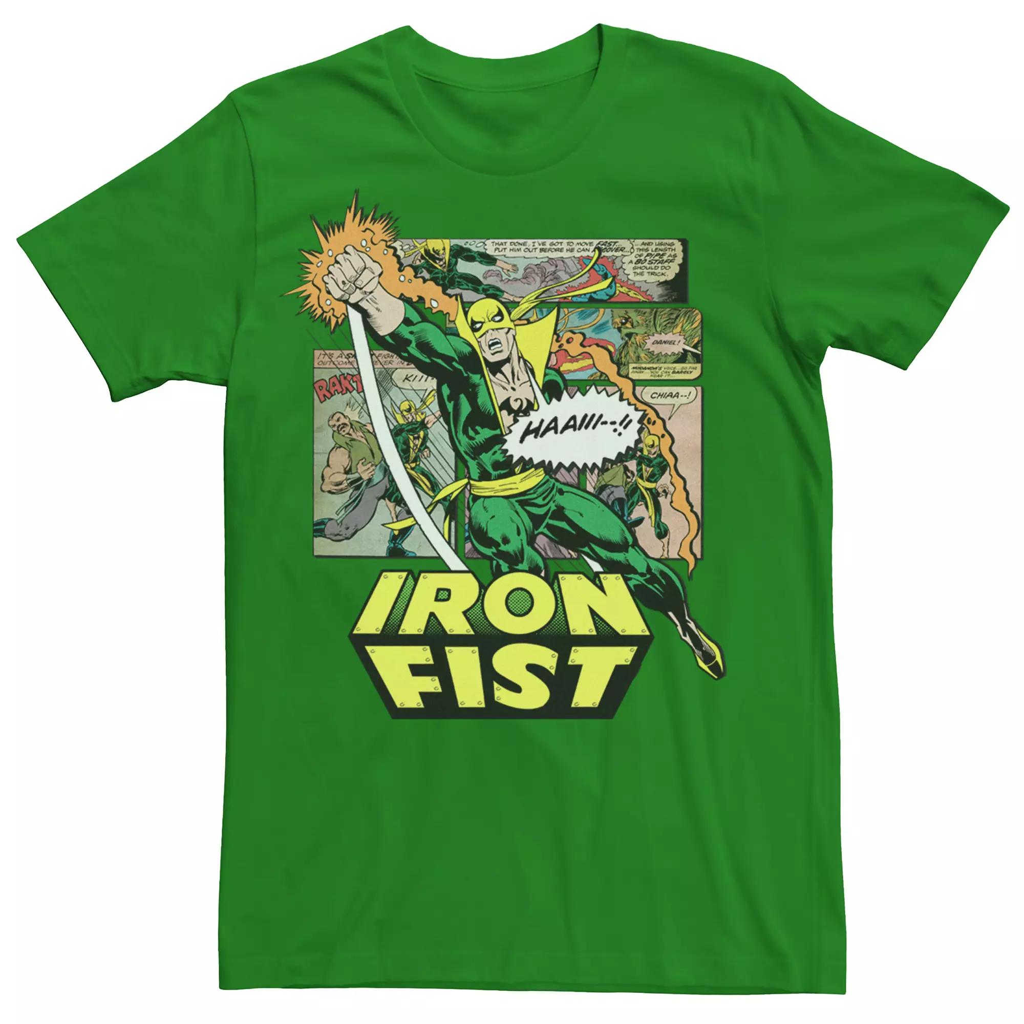 Men's Marvel Iron Fist Logo Graphic Tee,  Product Image