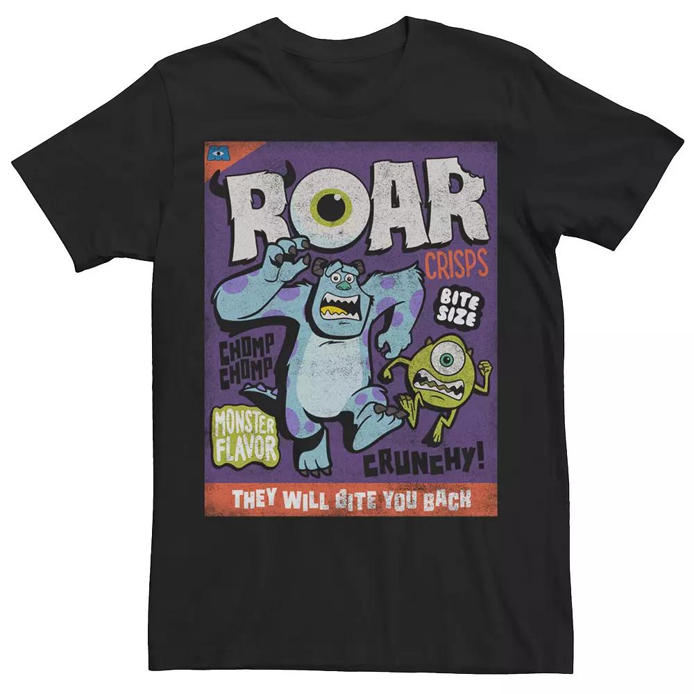 Disney / Pixar's Monsters, Inc. Men's Roar Crisps Distressed Poster Tee,  Product Image