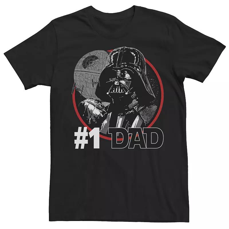 Men's Star Wars Retro 1977 Vader Silhouette Vintage Tee,  Product Image