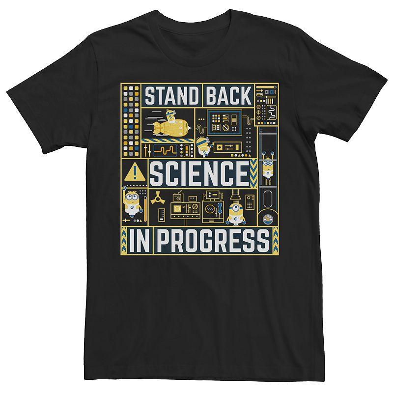 Men's Minion Scienece Tee, Size: Medium, Black Product Image