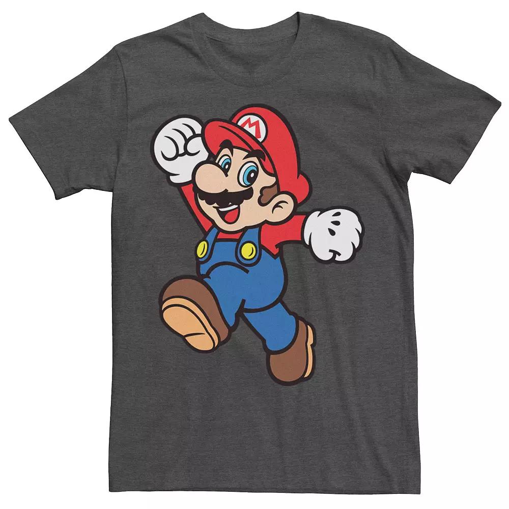 Men's Nintendo Super Mario Jump Vintage Distressed Tee,  Product Image