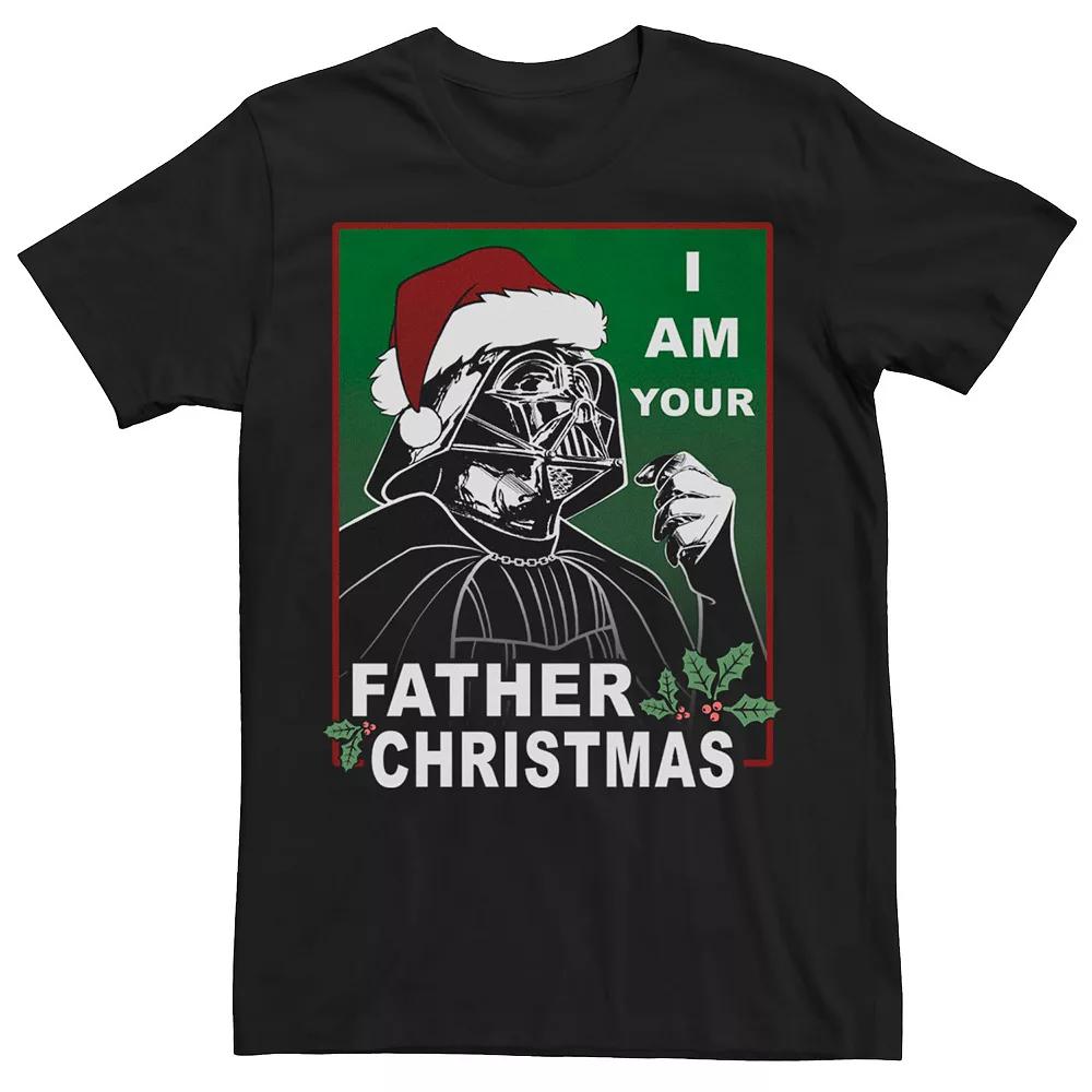 Men's Star Wars I Am Your Father Christmas Graphic Tee, Size: XL, Black Product Image