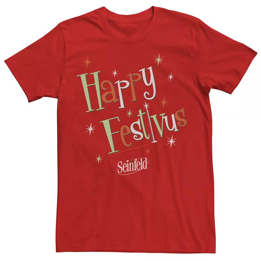 Men's Seinfeld Happy Festivus Logo Tee,  Product Image