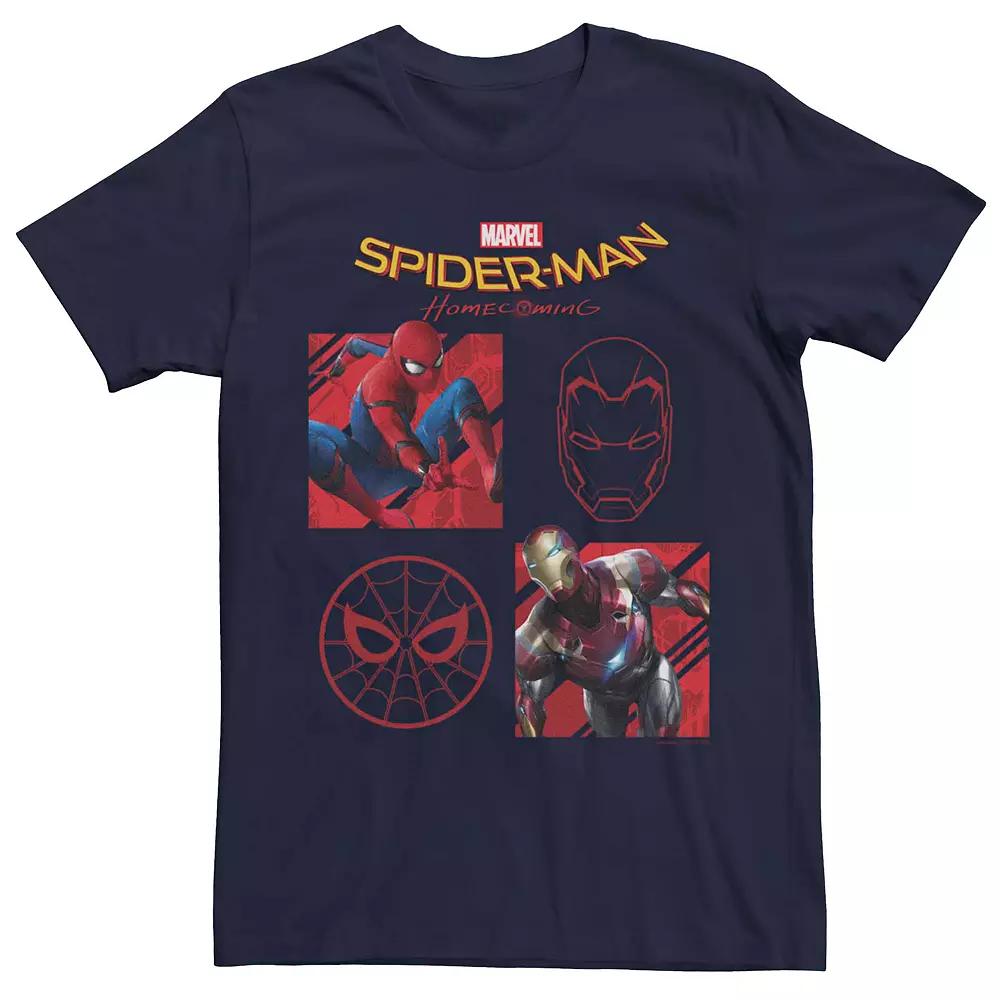 Men's Marvel Spider-Man Short Sleeve Graphic Tee,  Product Image