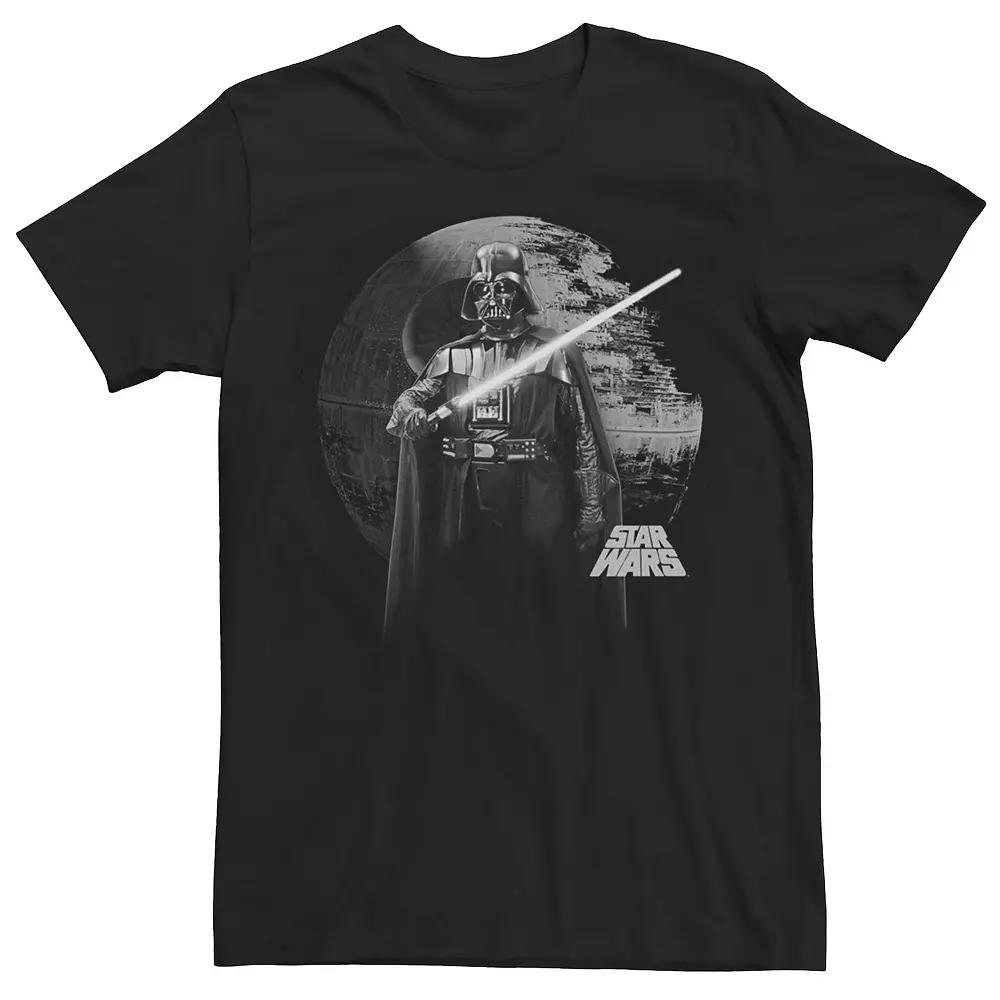 Men's Star Wars Darth Vader Death Star Portrait Tee,  Product Image