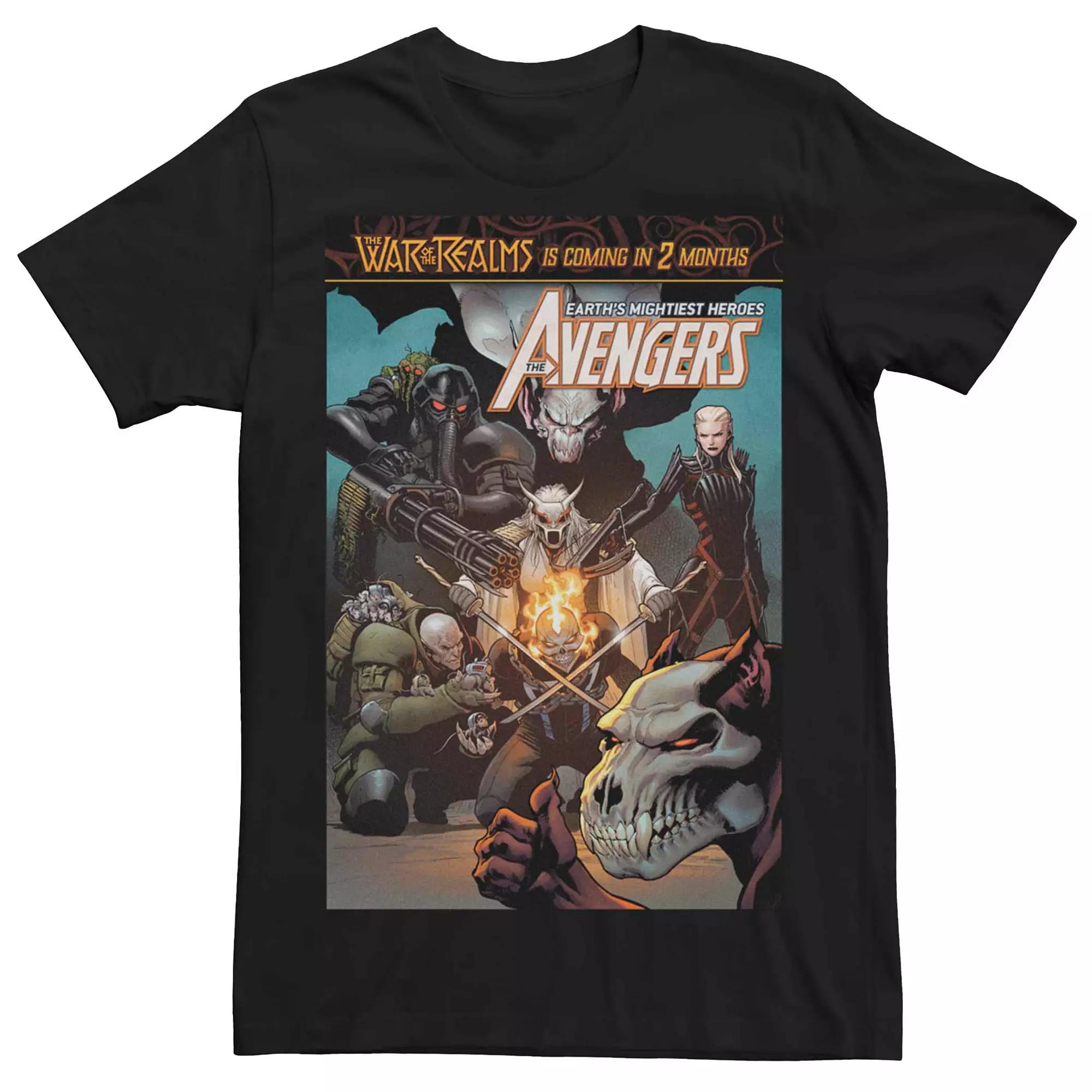 Men's Avengers Villains Comic Cover Tee,  Product Image