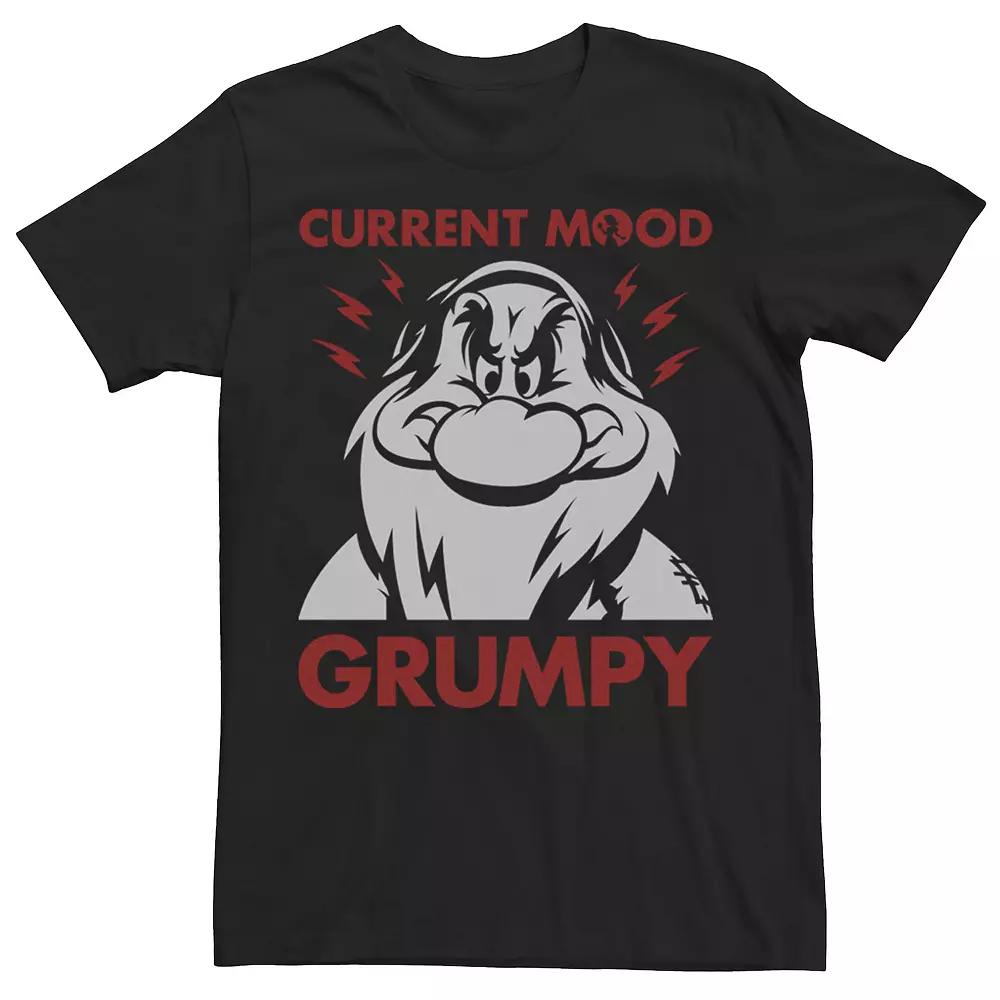Disney's Snow White Grumpy Men's Current Mood Portrait Tee,  Product Image