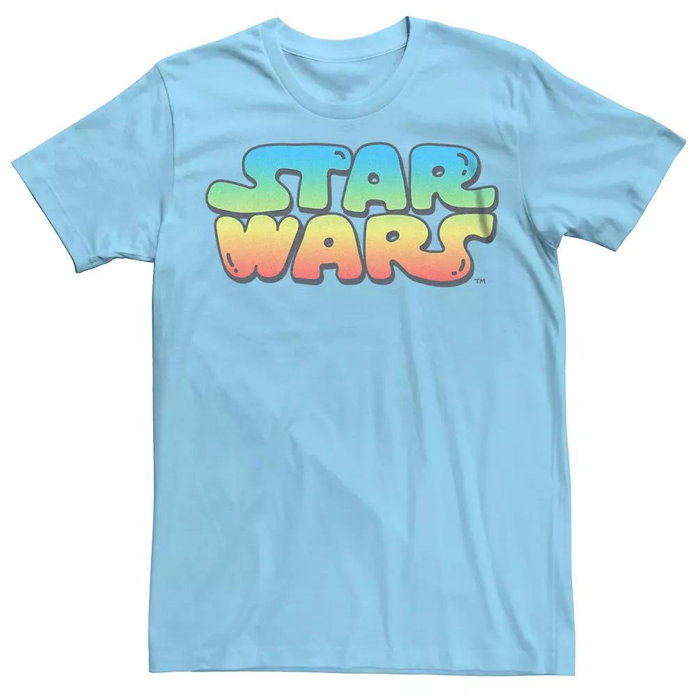 Men's Star Wars Gradient Bubble Logo Graphic Tee,  Product Image