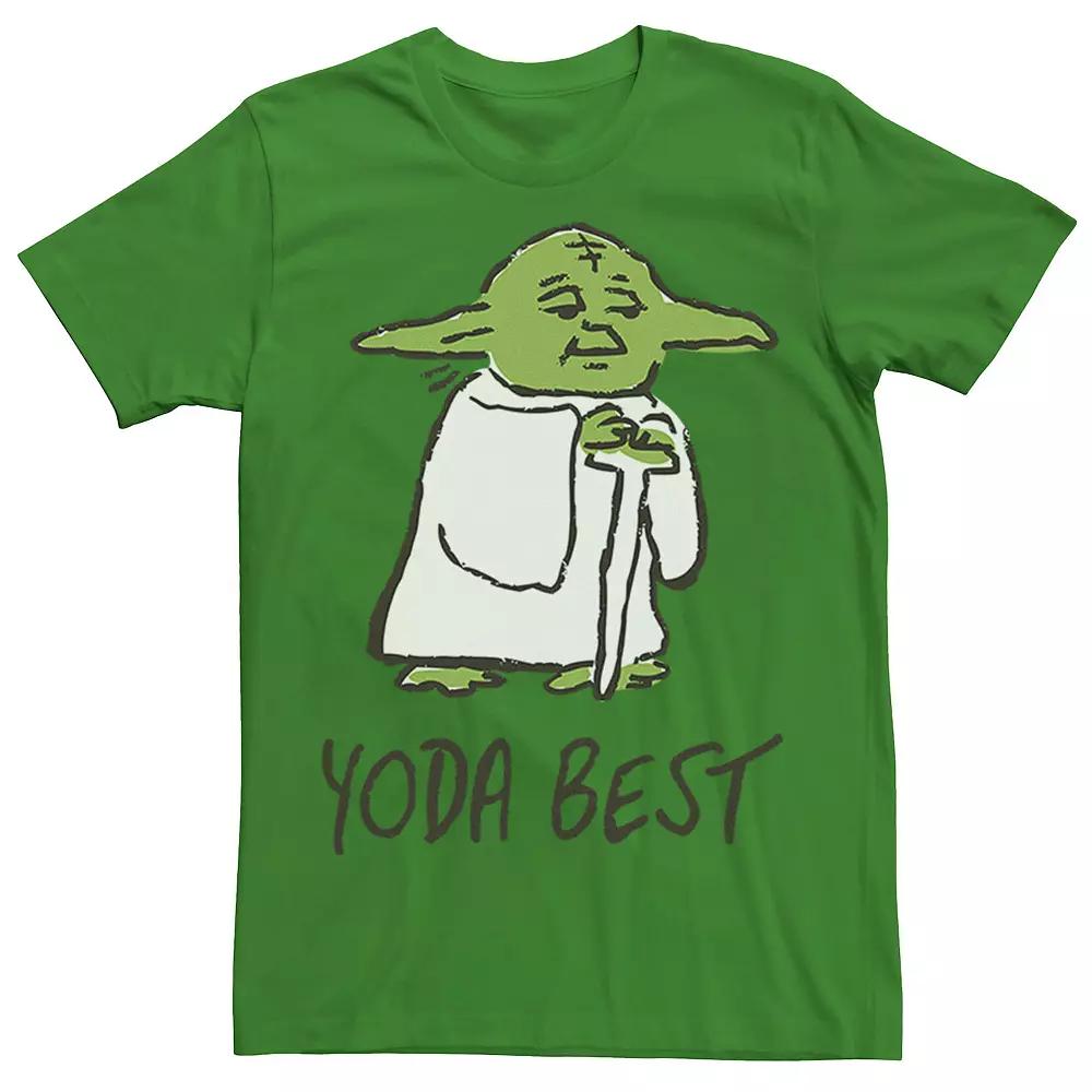 Men's Star Wars Yoda Best Portrait Sketch Tee,  Product Image