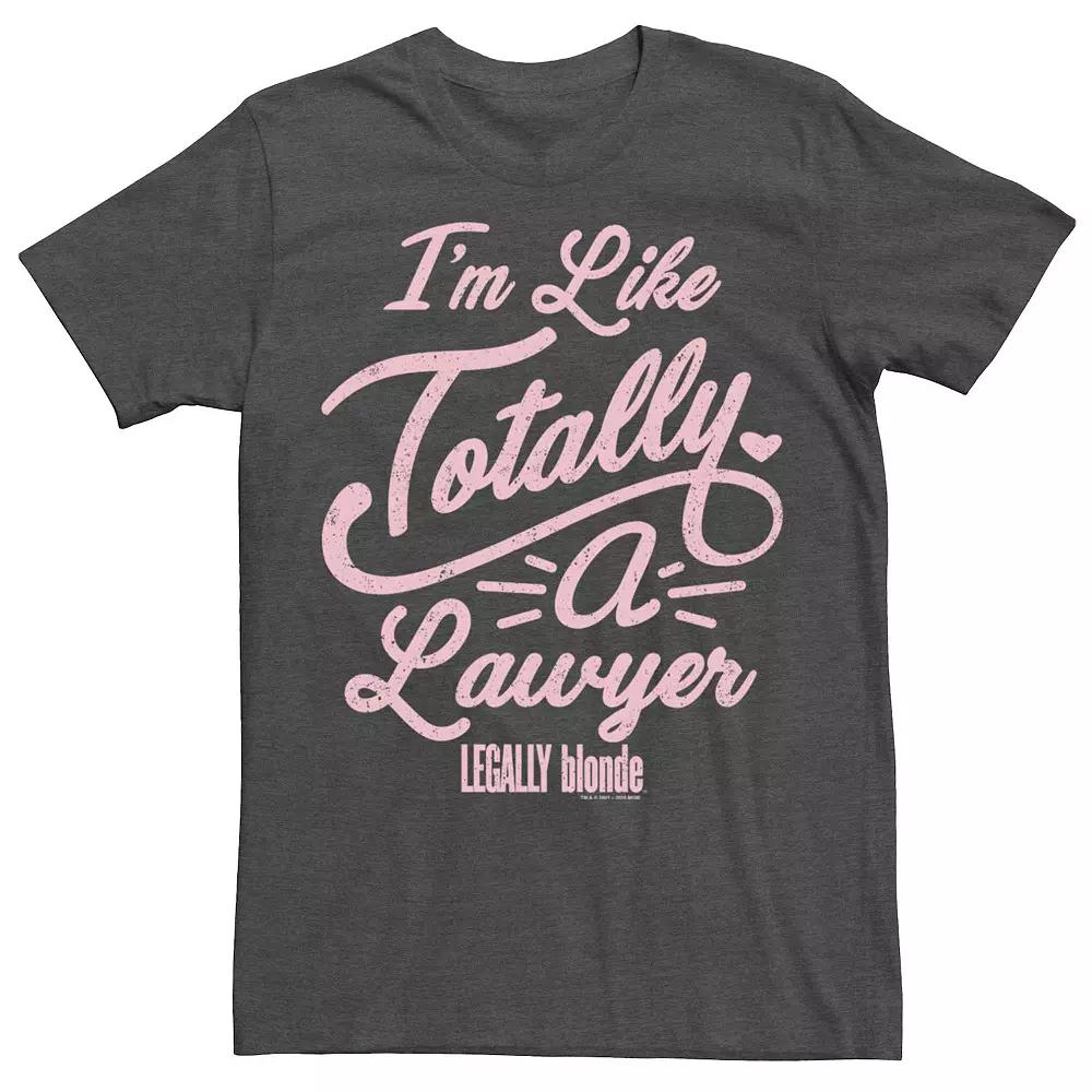 Men's Legally Blonde I'm Like Totally A Lawyer Quote Tee,  Product Image