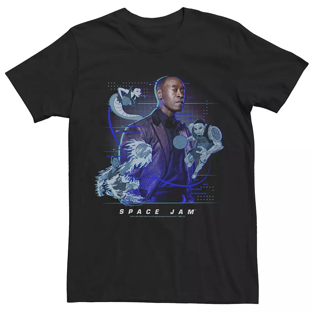 Men's Space Jam 2 AI G Rhythm Purple Suit Portrait Tee,  Product Image