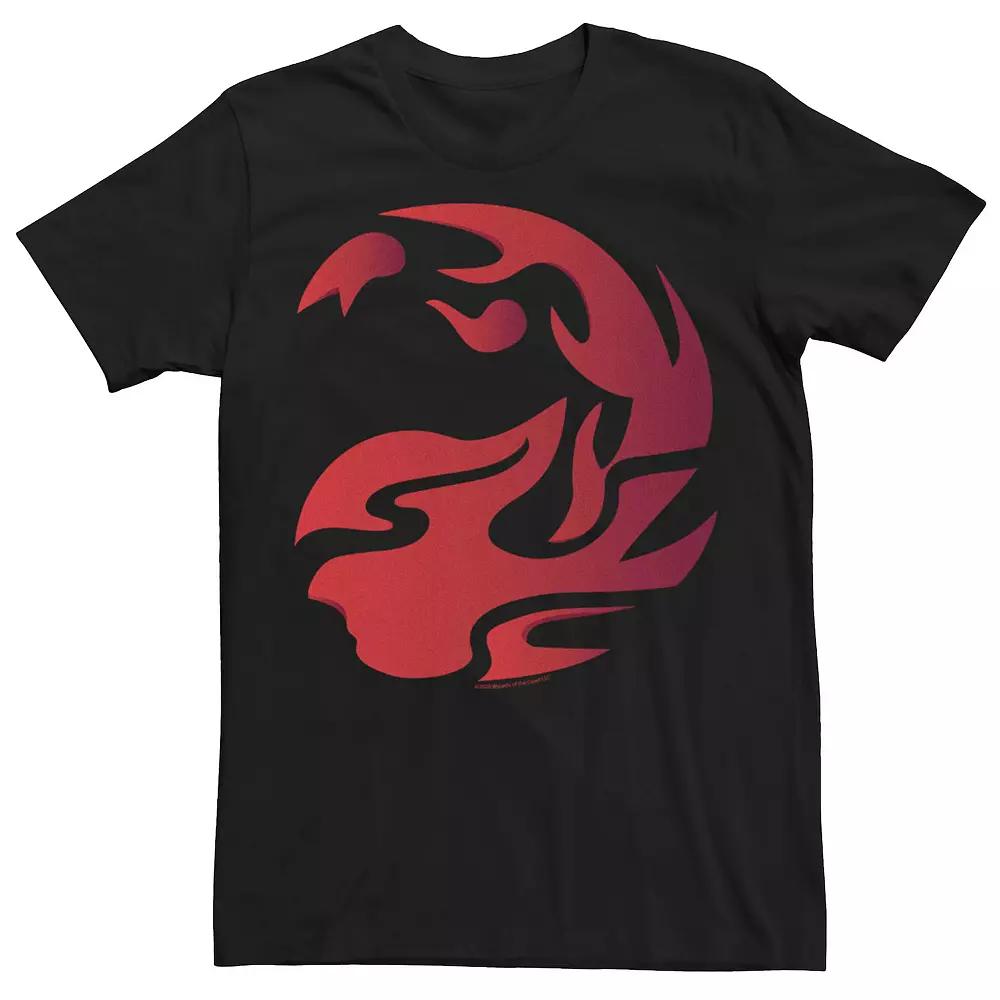 Men's Marvel Iron Fist Cracked Dragon Logo Graphic Tee,  Product Image