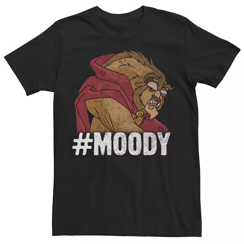 Big & Tall Disney Beauty & The Beast #MOODY Grumpy Tee, Men's,  Product Image