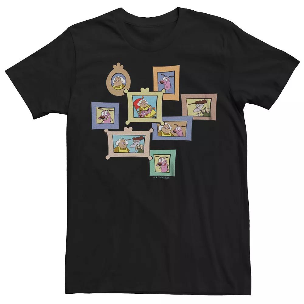 Men's Courage the Cowardly Dog Photographys Tee,  Product Image