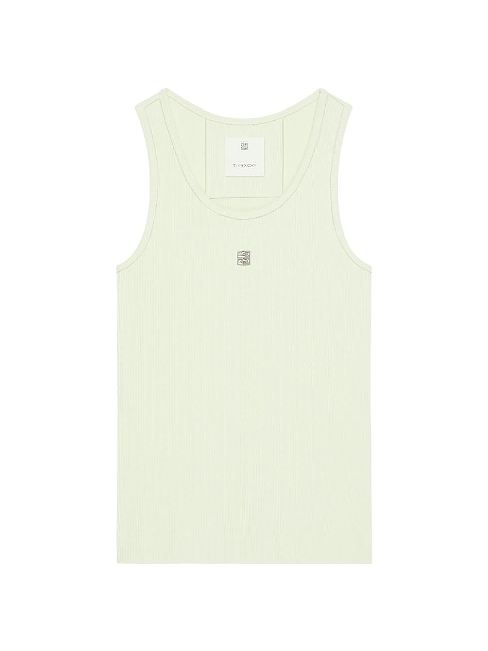 Womens Slim Fit Tank Top in Cotton Product Image