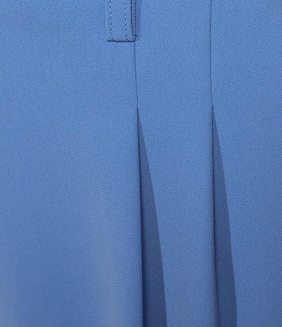 Gianni Bini Hartley Crepe Pleated Straight Wide Leg Coordinating Pants Product Image