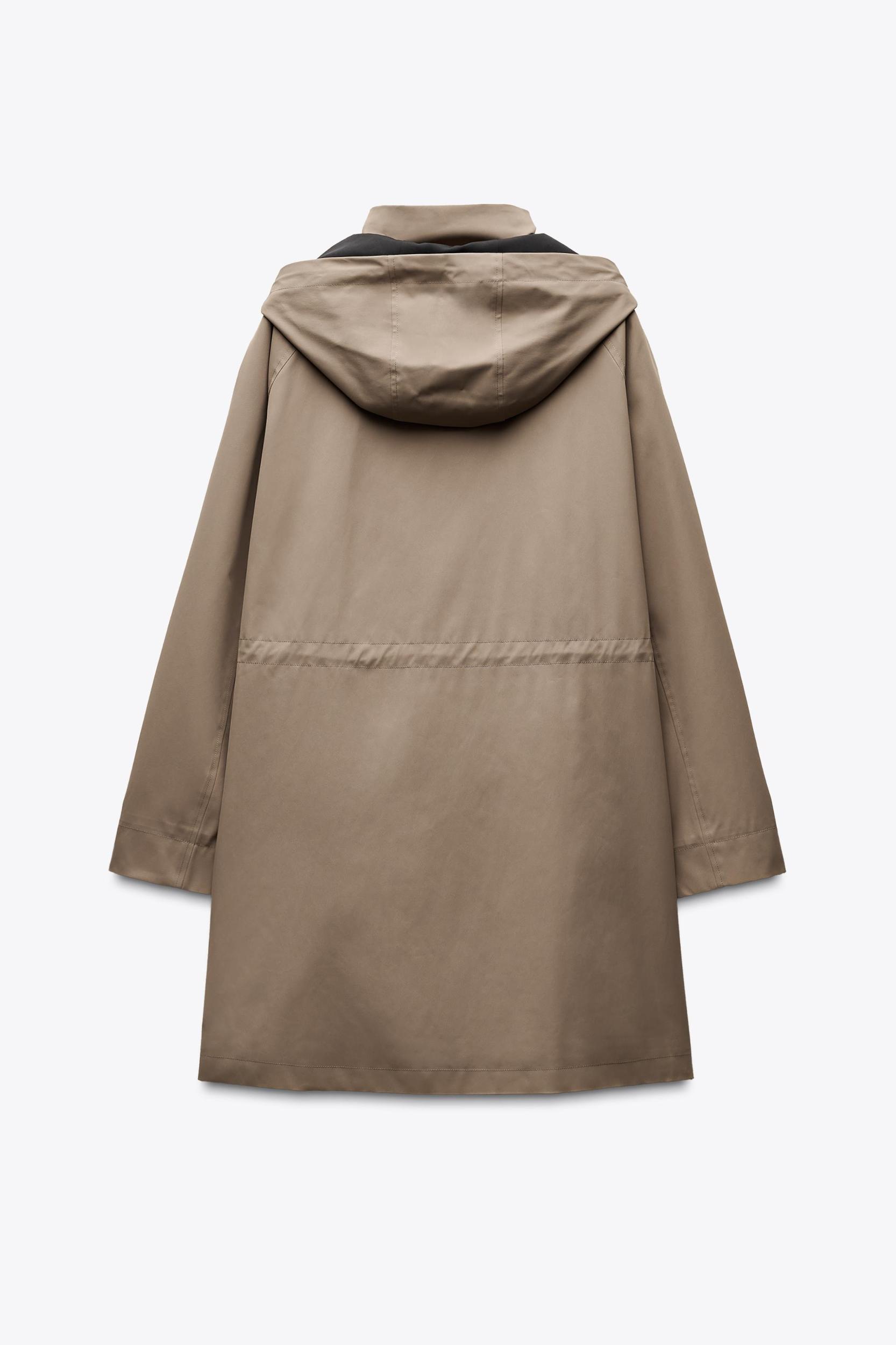 LONGLINE HOODED JACKET Product Image