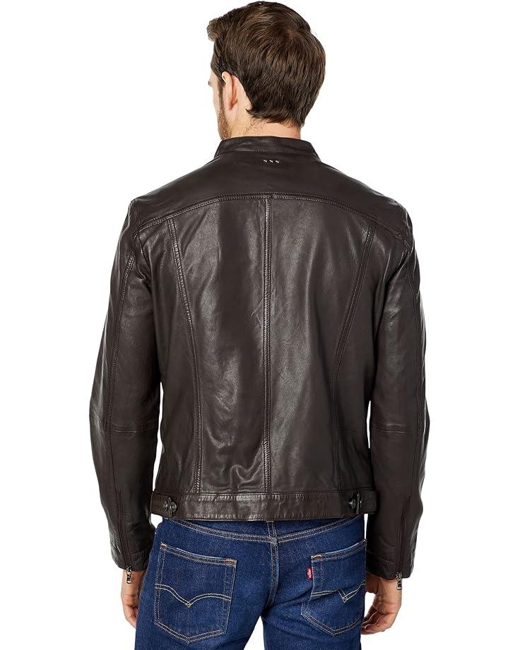 Men's John Varvatos BRANDO BAND COLLAR JACKET Product Image