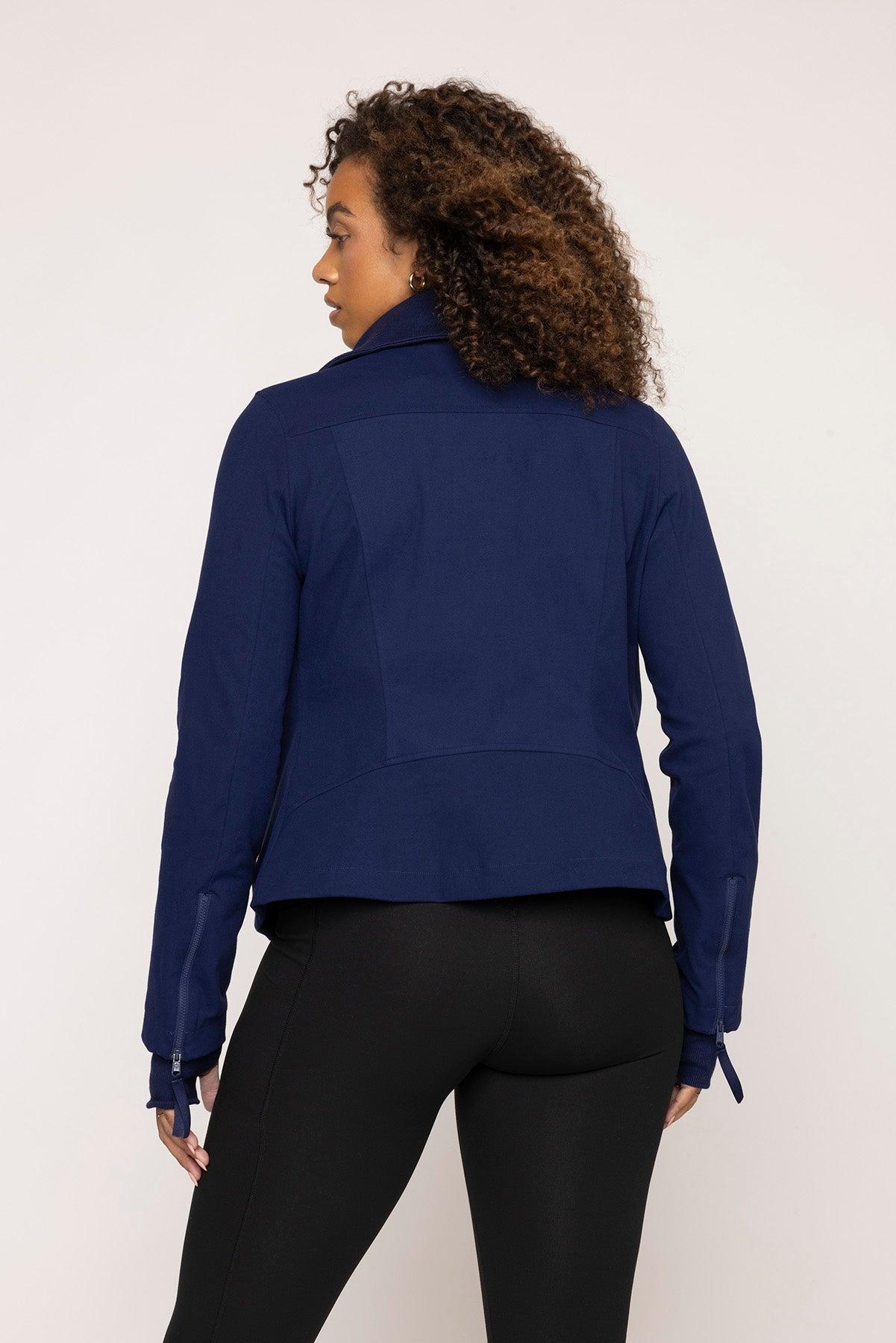 Heart Racer Moto Jacket - True Blue Product Image