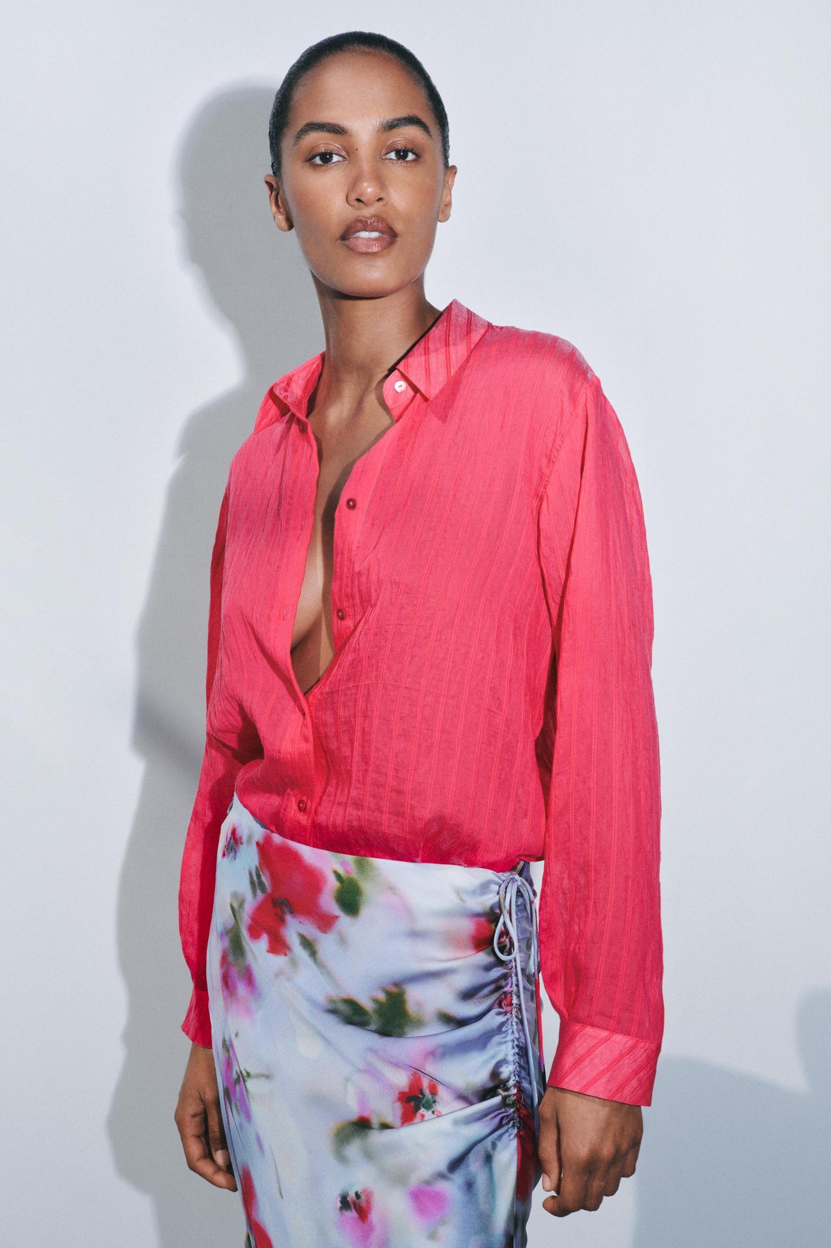 WOVEN STRIPE SHIRT Product Image