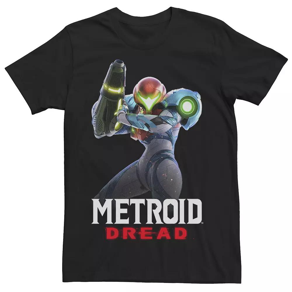 Men's Metroid Prime Dread Battle Pose Poster Tee, Boy's,  Product Image