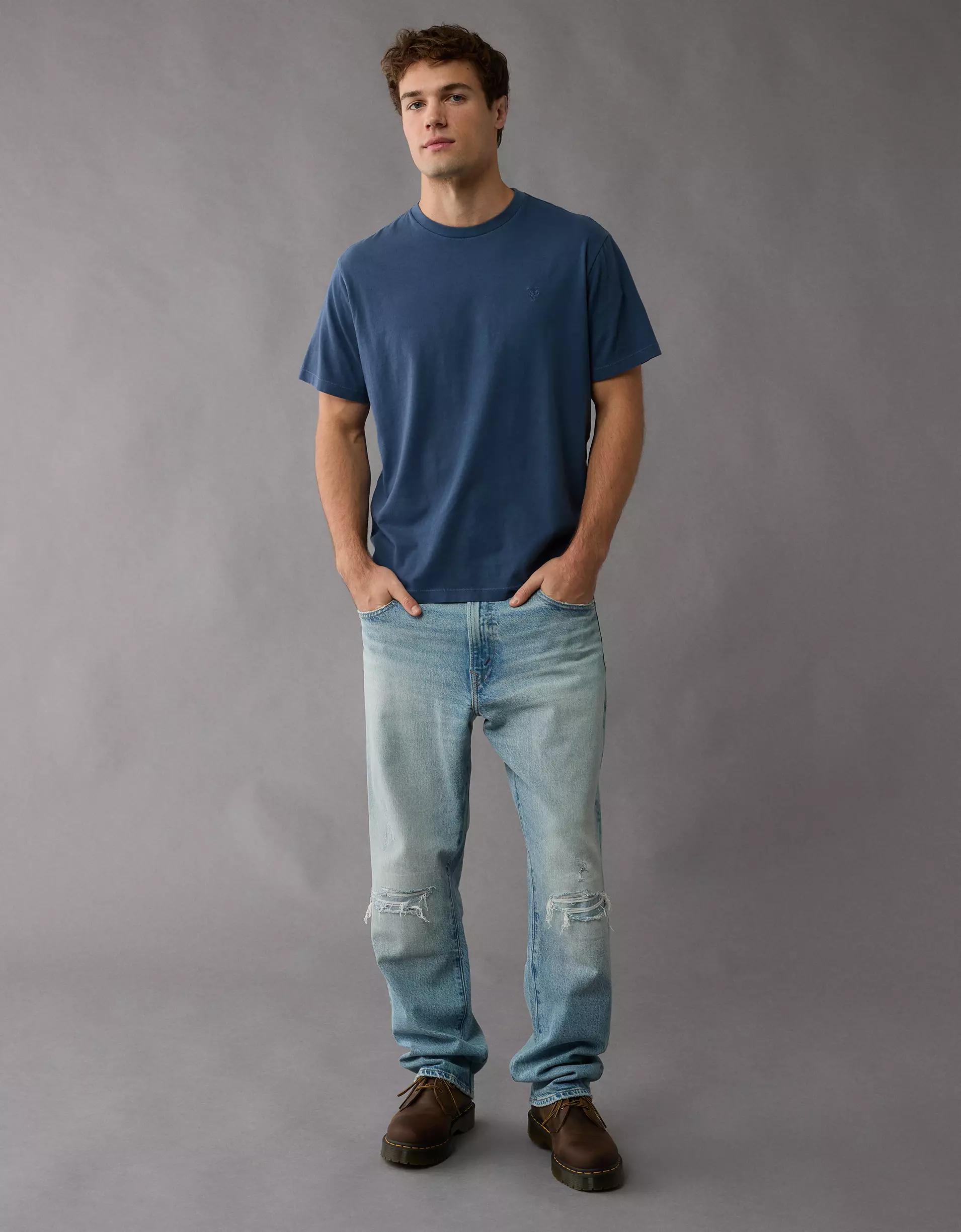 AE Logo Lived-In T-Shirt Product Image