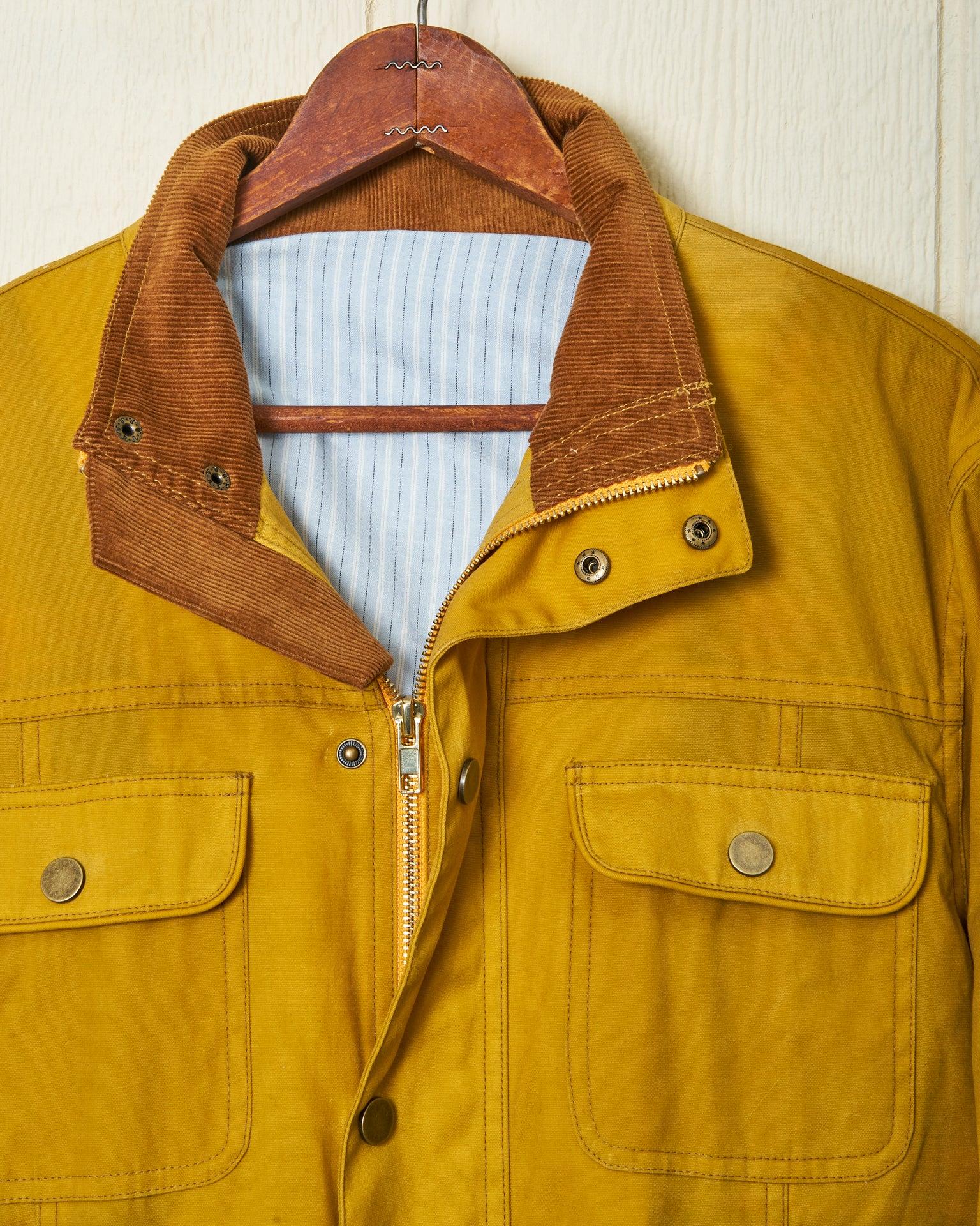 Aberdeen Jacket in Goldenrod Waxed Canvas Product Image