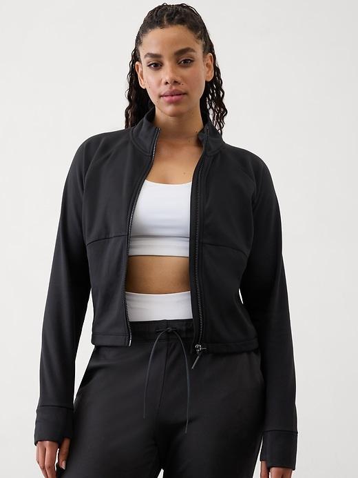 Unstoppable Cropped Full Zip Product Image