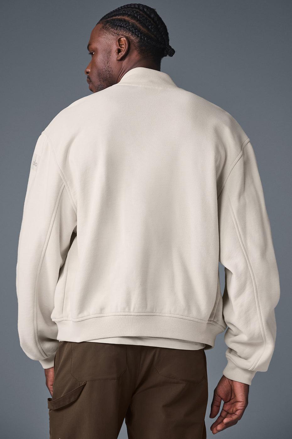 Renown Varsity Jacket - Bone Product Image