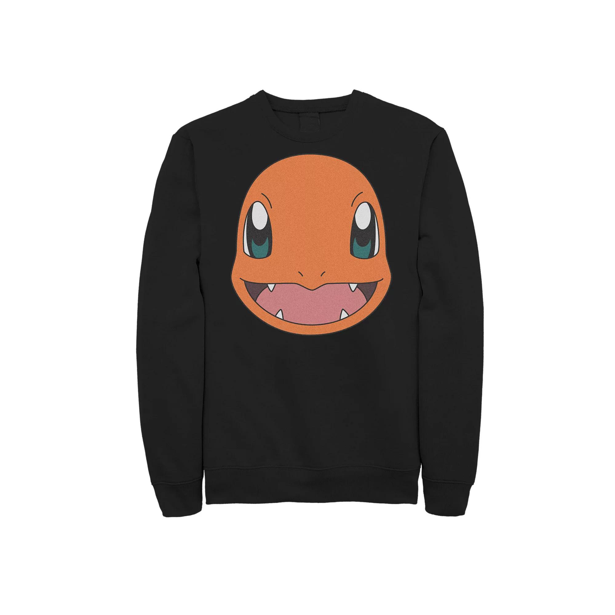 Big & Tall Pokemon Charmander Big FaceSweatshirt, Men's,  Product Image