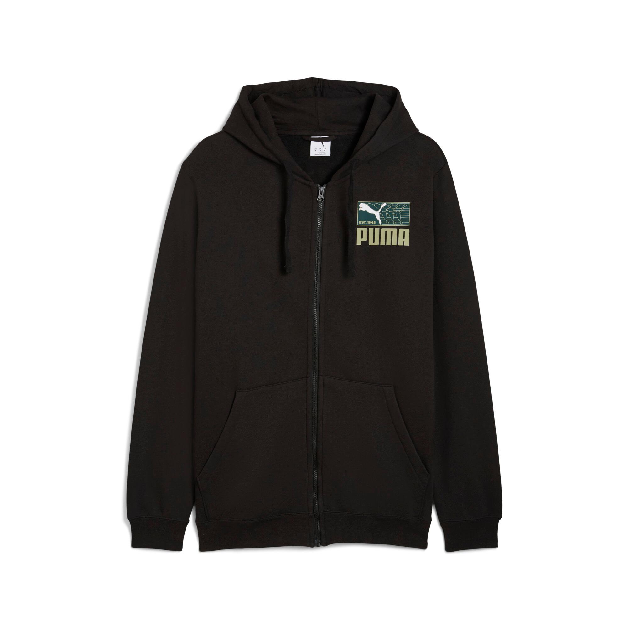 Graphic Repeat FZ Hoodie Men Product Image