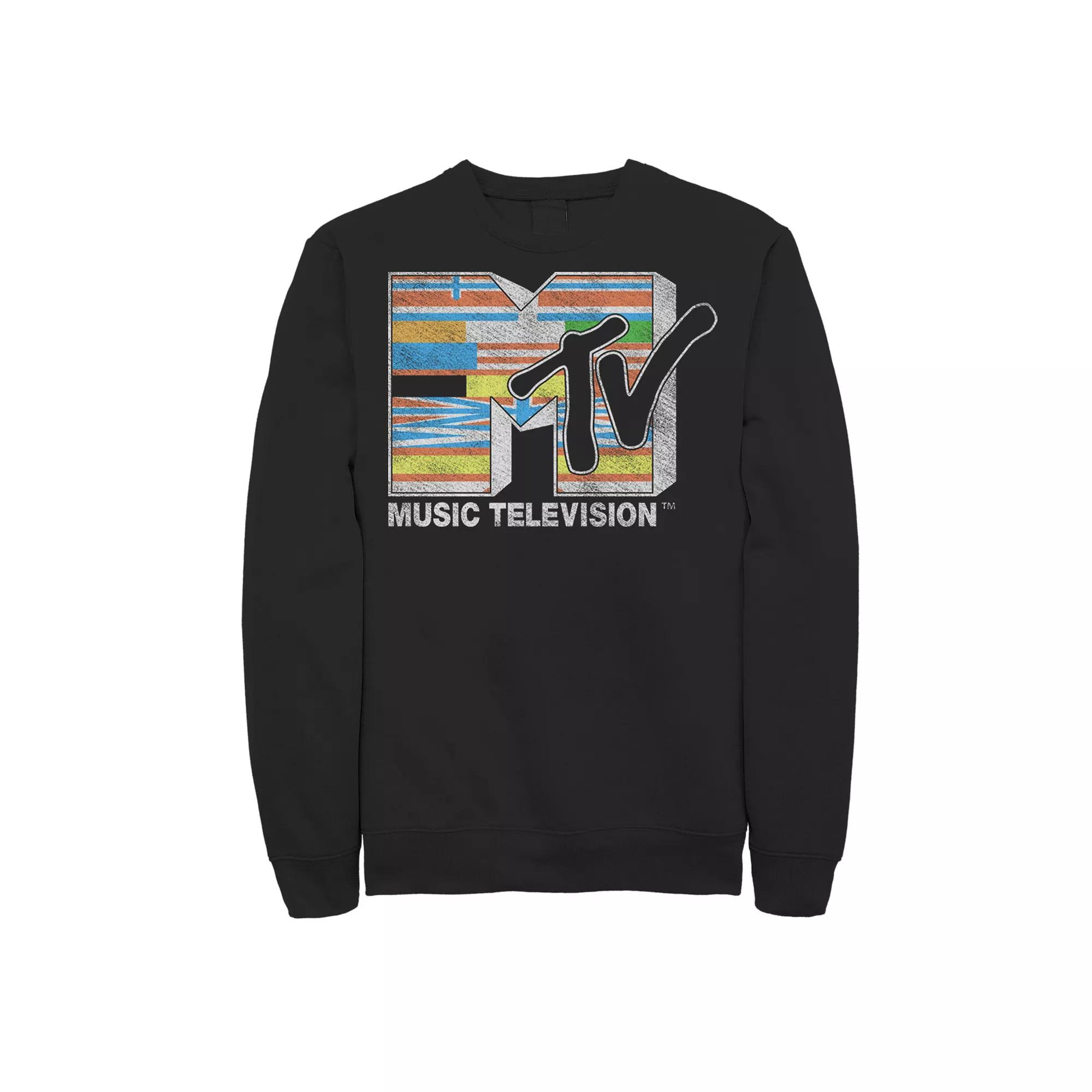 Men's MTV Flag MTV Sweatshirt,  Product Image