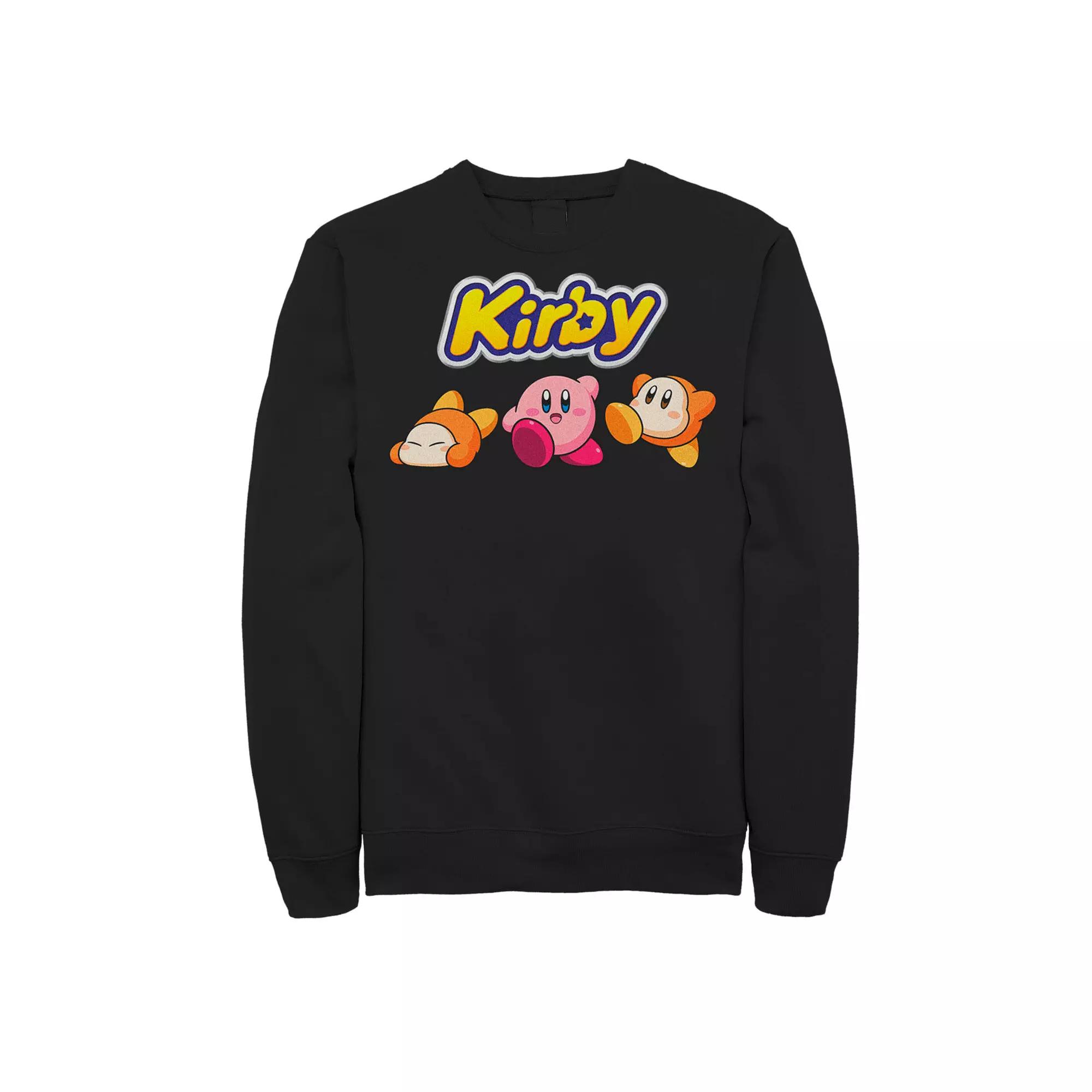 Men's Nintendo Kirby and Friends Graphic Fleece,  Product Image