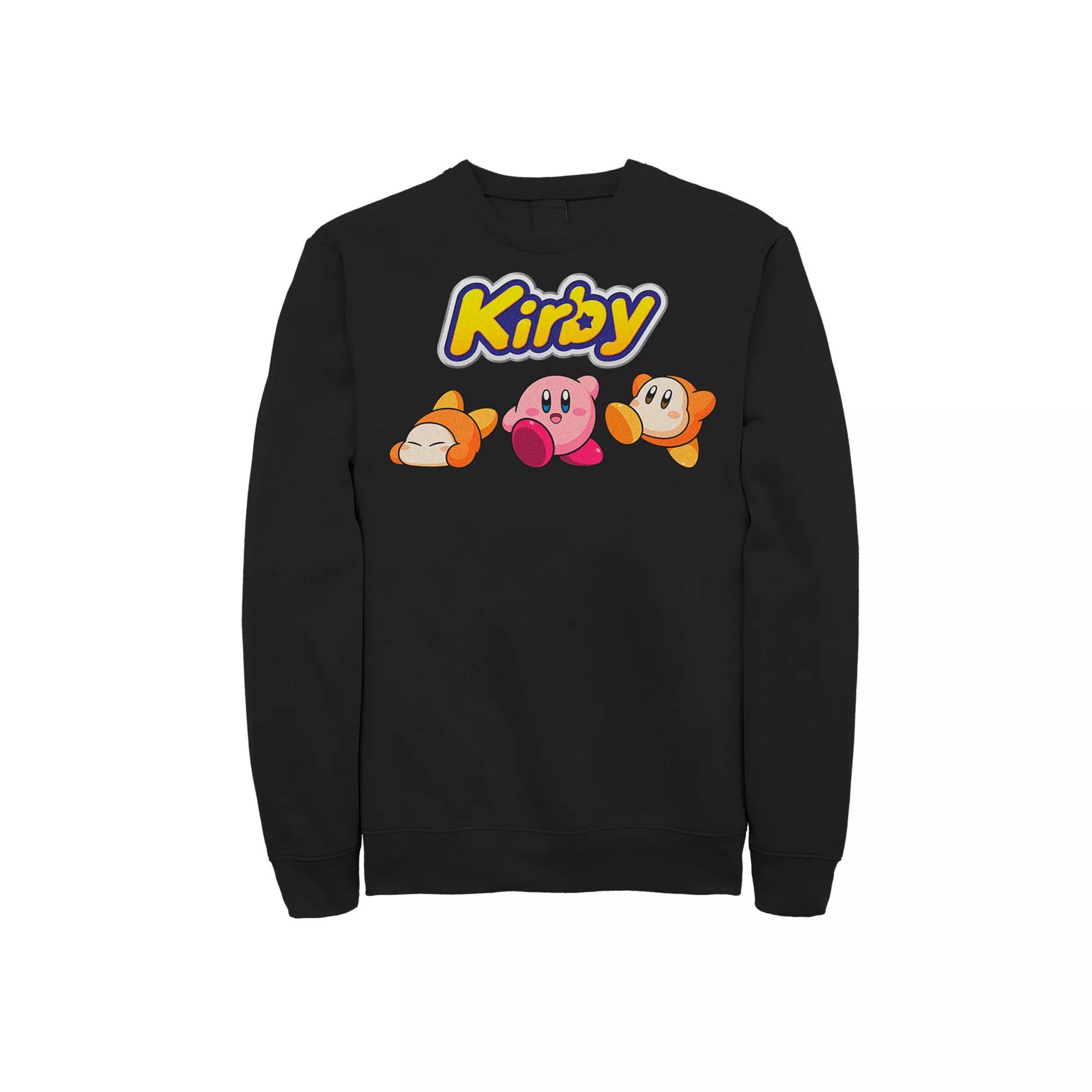 Men's Nintendo Kirby and Friends Graphic Fleece,  Product Image