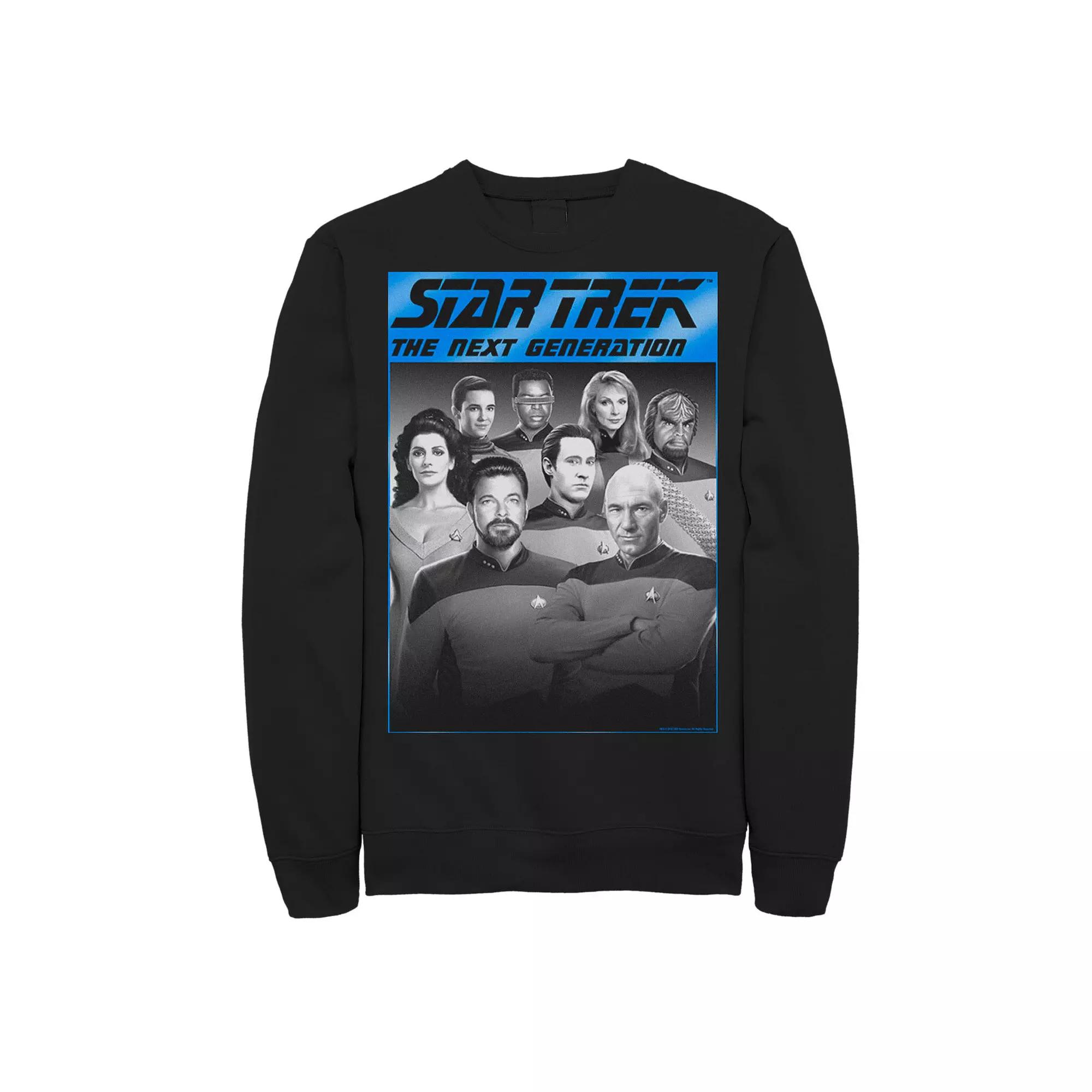 Men's Star Trek Next Generation Group Shot Sweatshirt,  Product Image