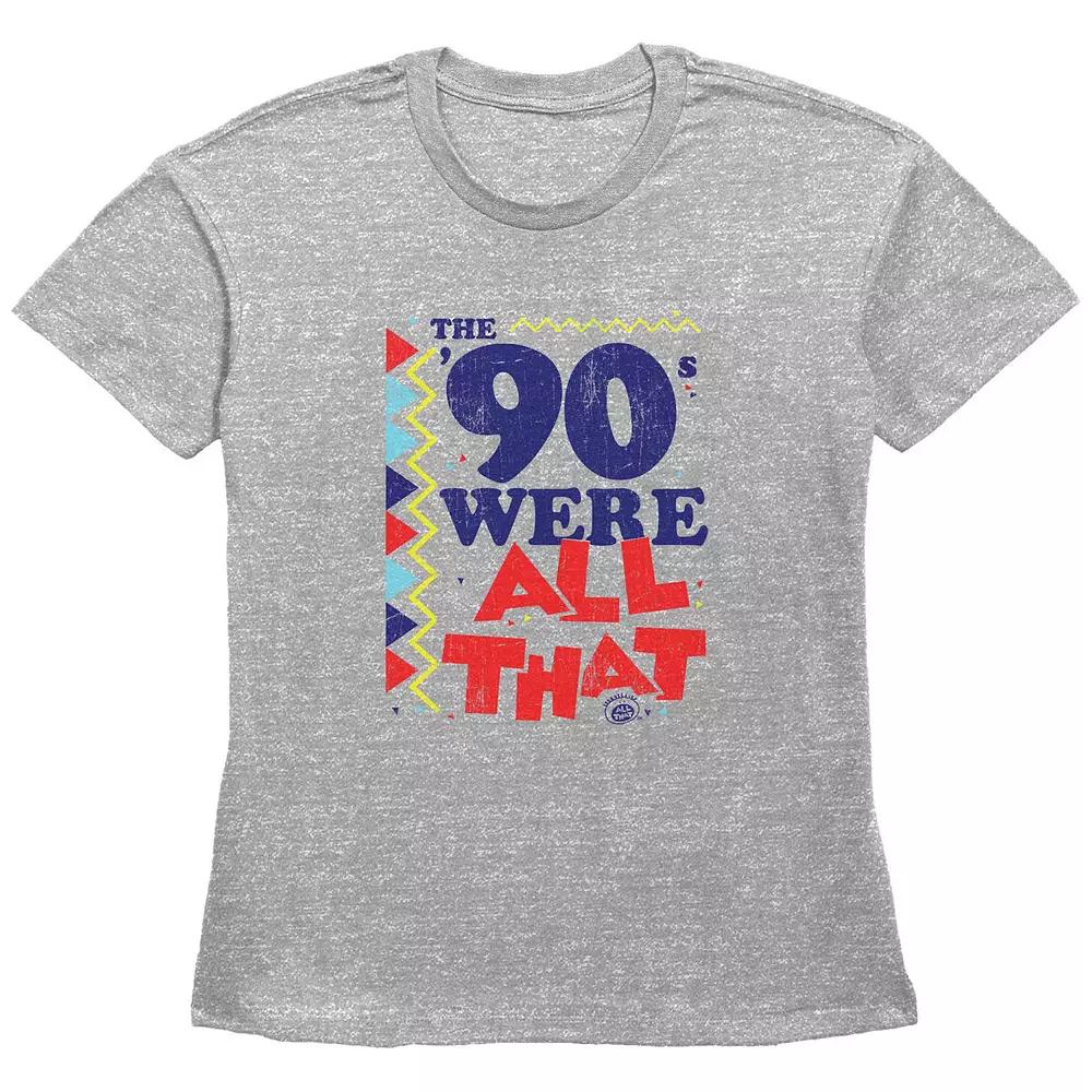 Women's Nickelodeon The 90s Were All That Graphic Tee,  Product Image