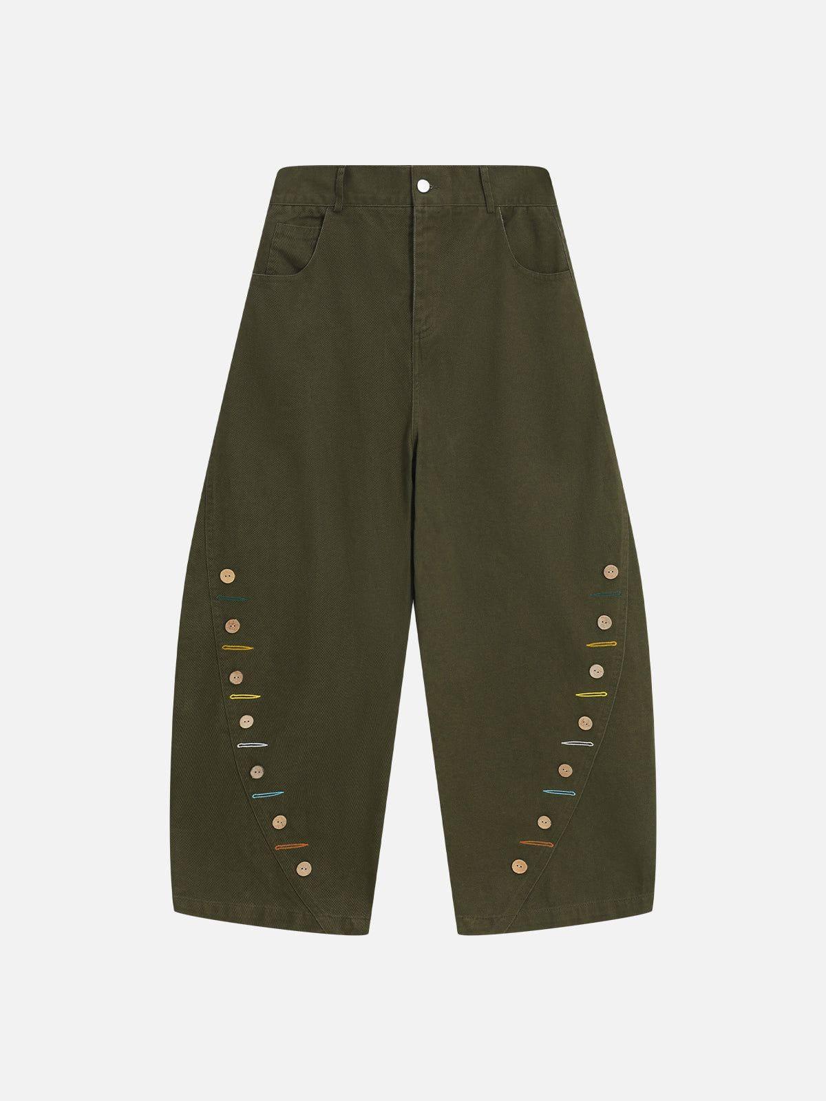 Aelfric Eden Button Super Baggy Barrel Pants Product Image