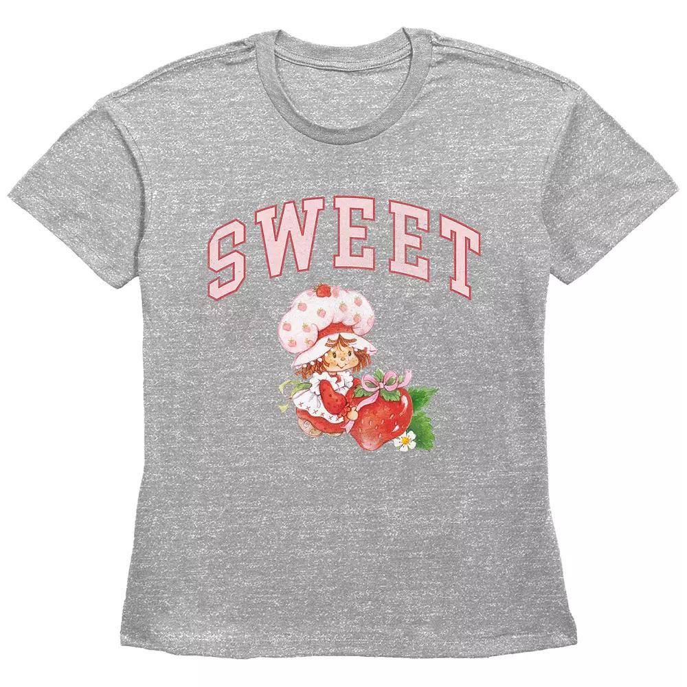 Women's Strawberry Shortcake Sweet Basic Fit Graphic Tee, Girl's,  Product Image