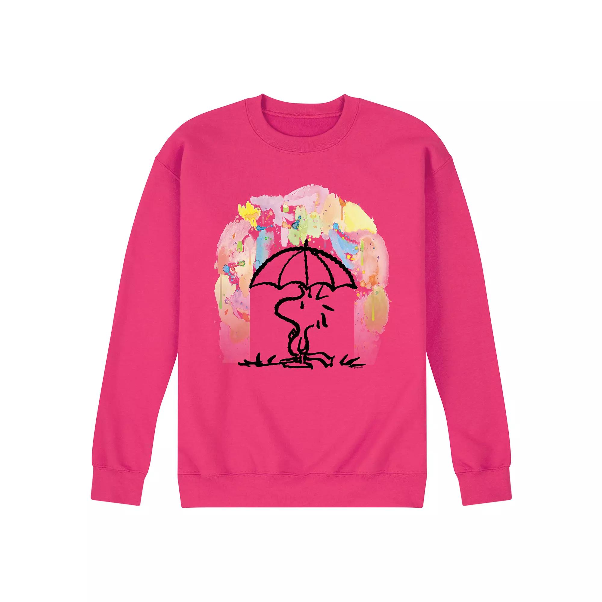 Men's Peanuts Rainbow Watercolor Long Sleeve,  Product Image